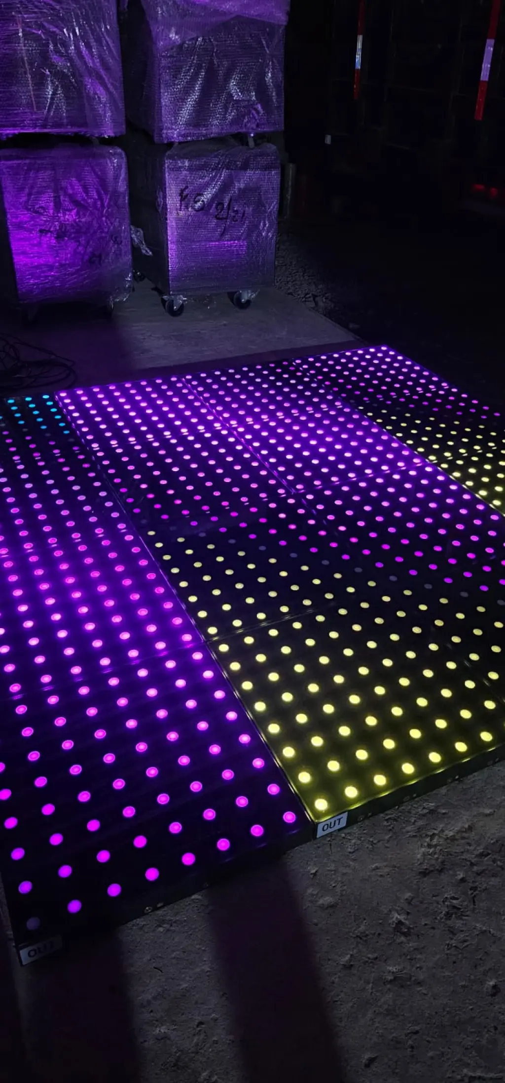 venta de Pista de baile Led de distintos tamaños