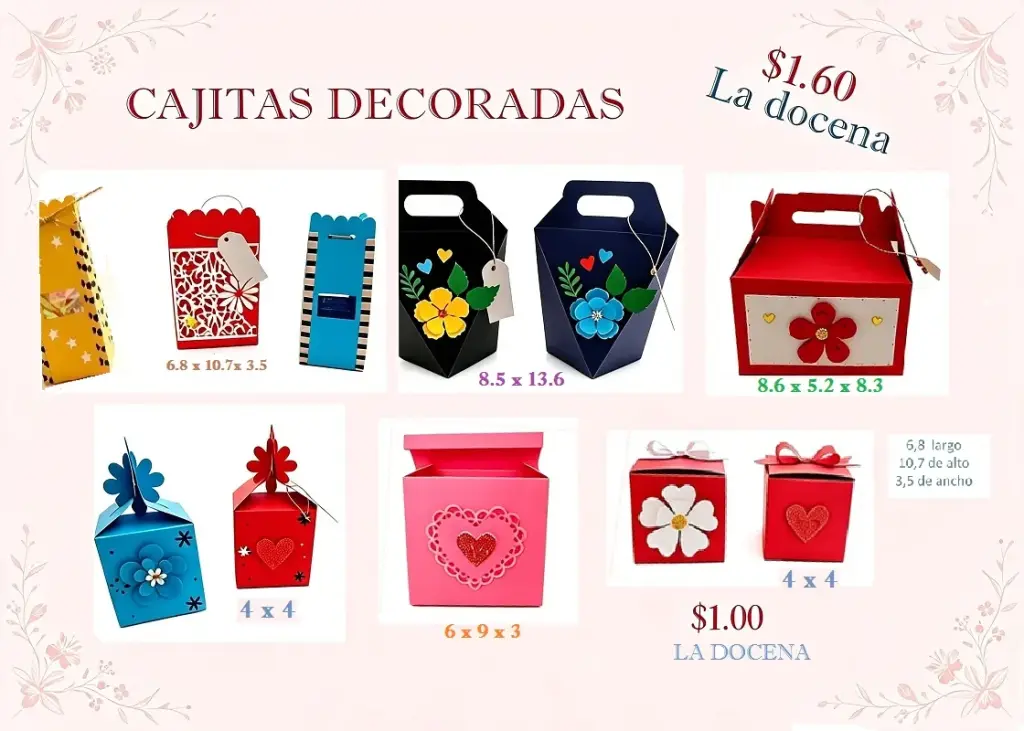 CAJITAS PEQUEÑAS
