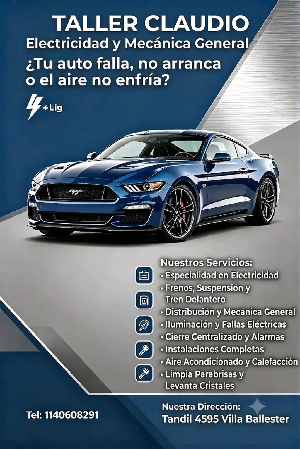 Taller Claudio Electricidad y Mecanica integral