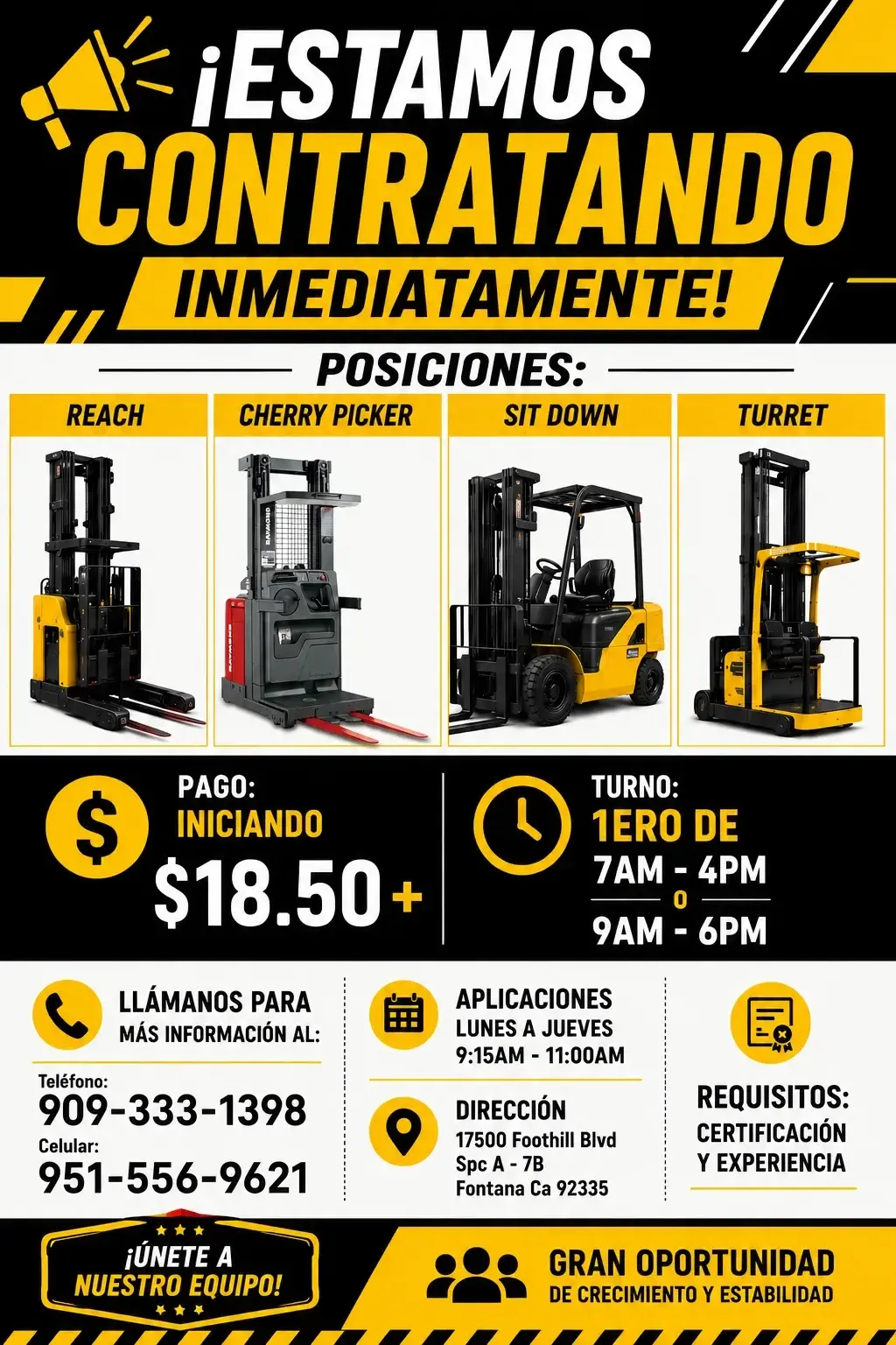 Estamos Contratando!