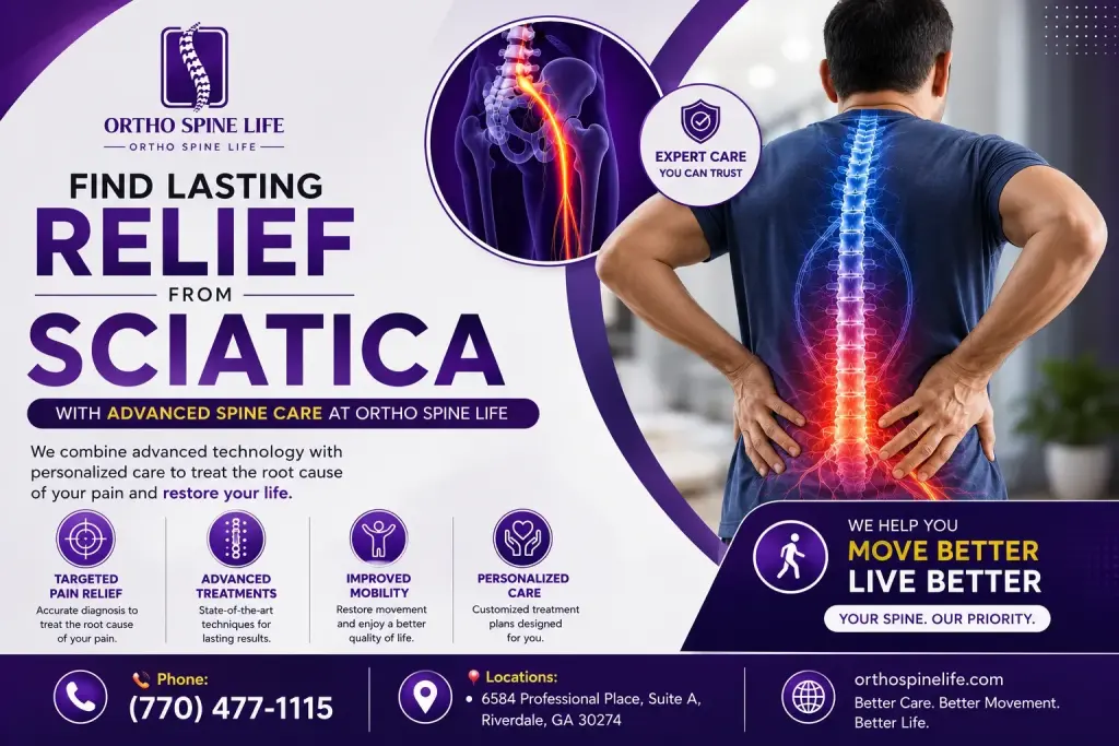 Find Lasting Relief from Sciatica with Advanced Spine Care at Ortho Spine Life