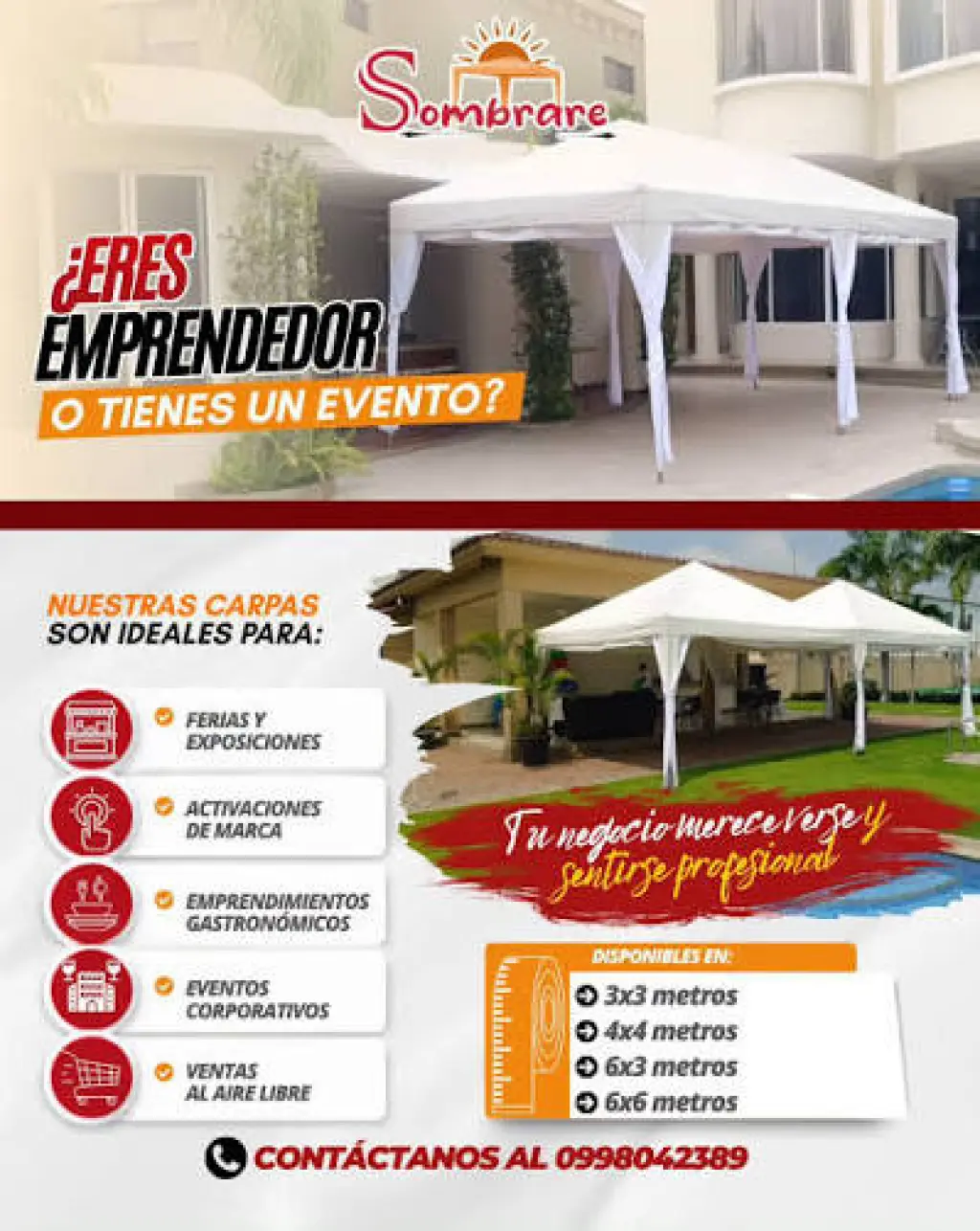 AAA ALQUILER DE CARPAS BARATAS PARA EVENTOS EN GUAYAQUIL