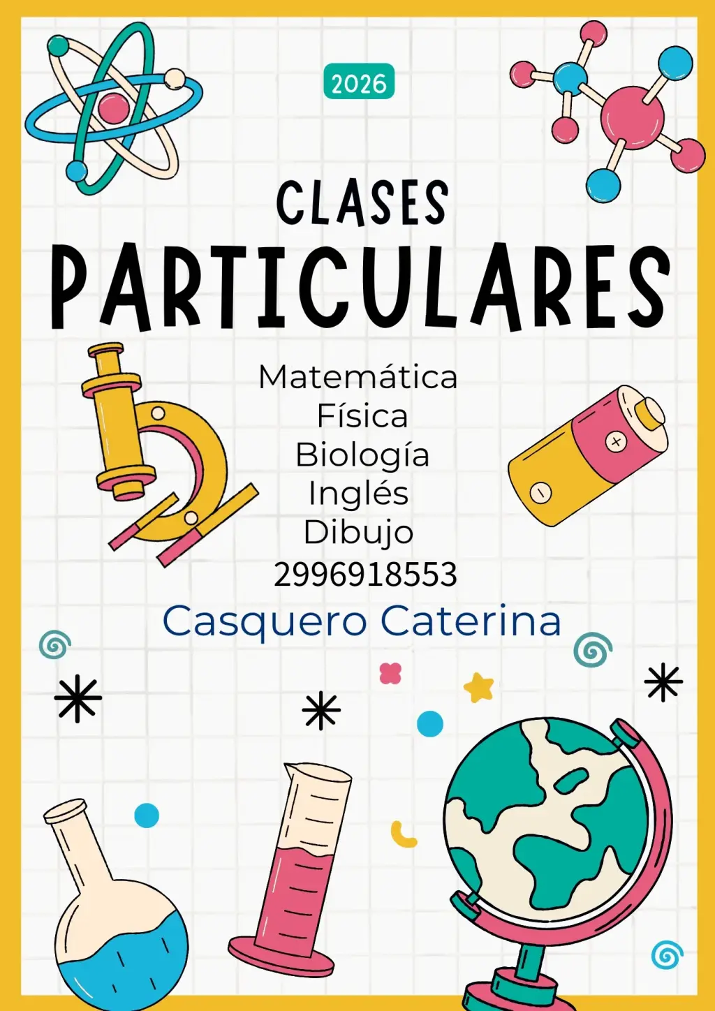Clases Particulares de Matemáticas, Ciencias e Inglés