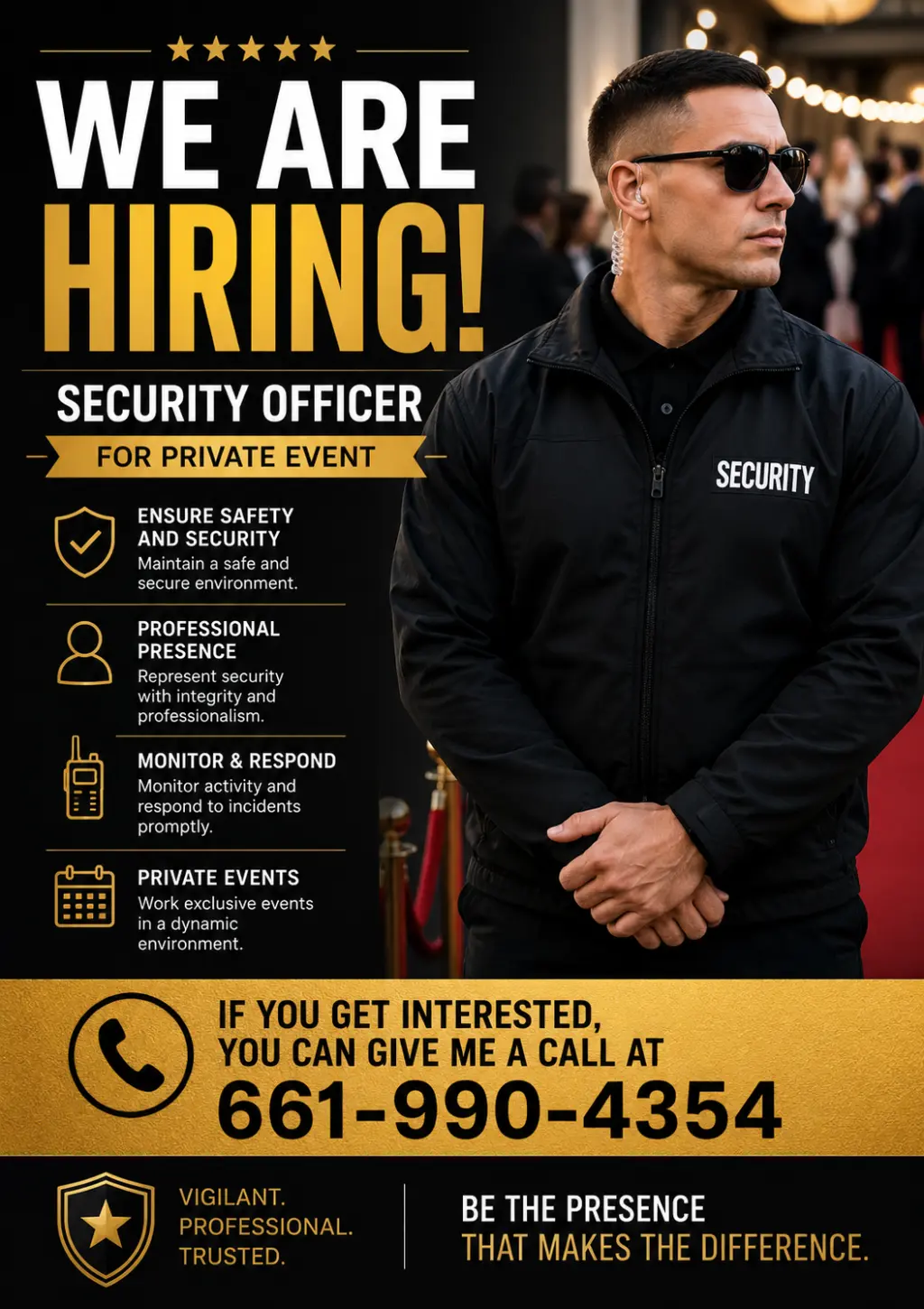 Buscas Empleo de guardia