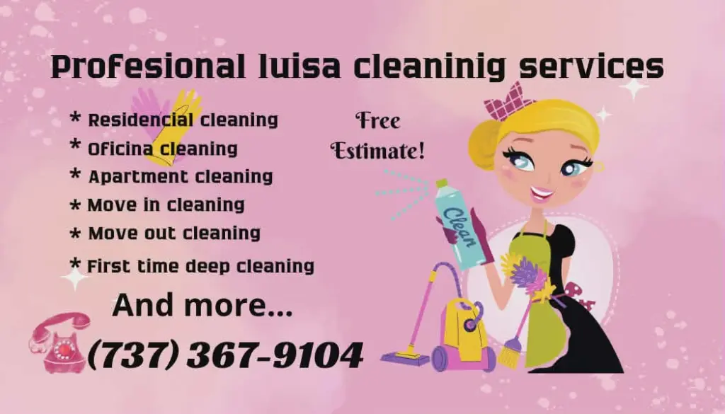 Servicios de Limpieza Profesional por Luisa