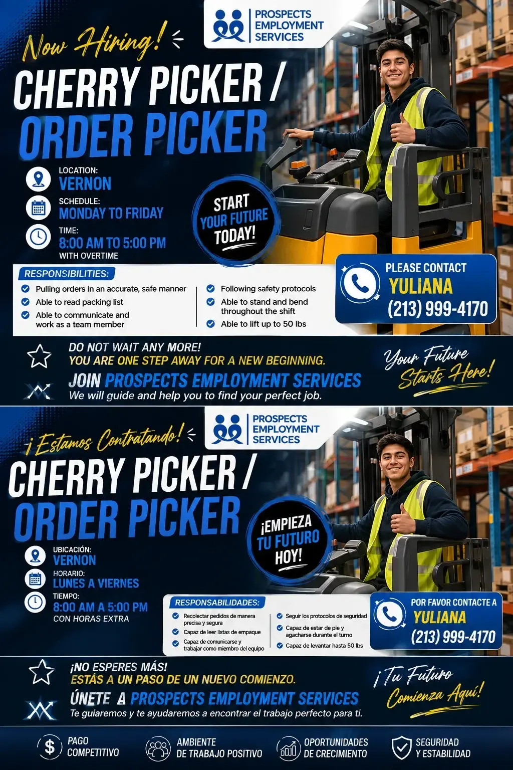 Forklift/Order Picker(cherry Picker)