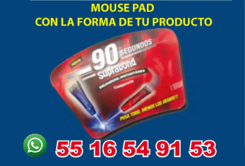 MOUSE PAD DE LEXAN PERSONALIZA