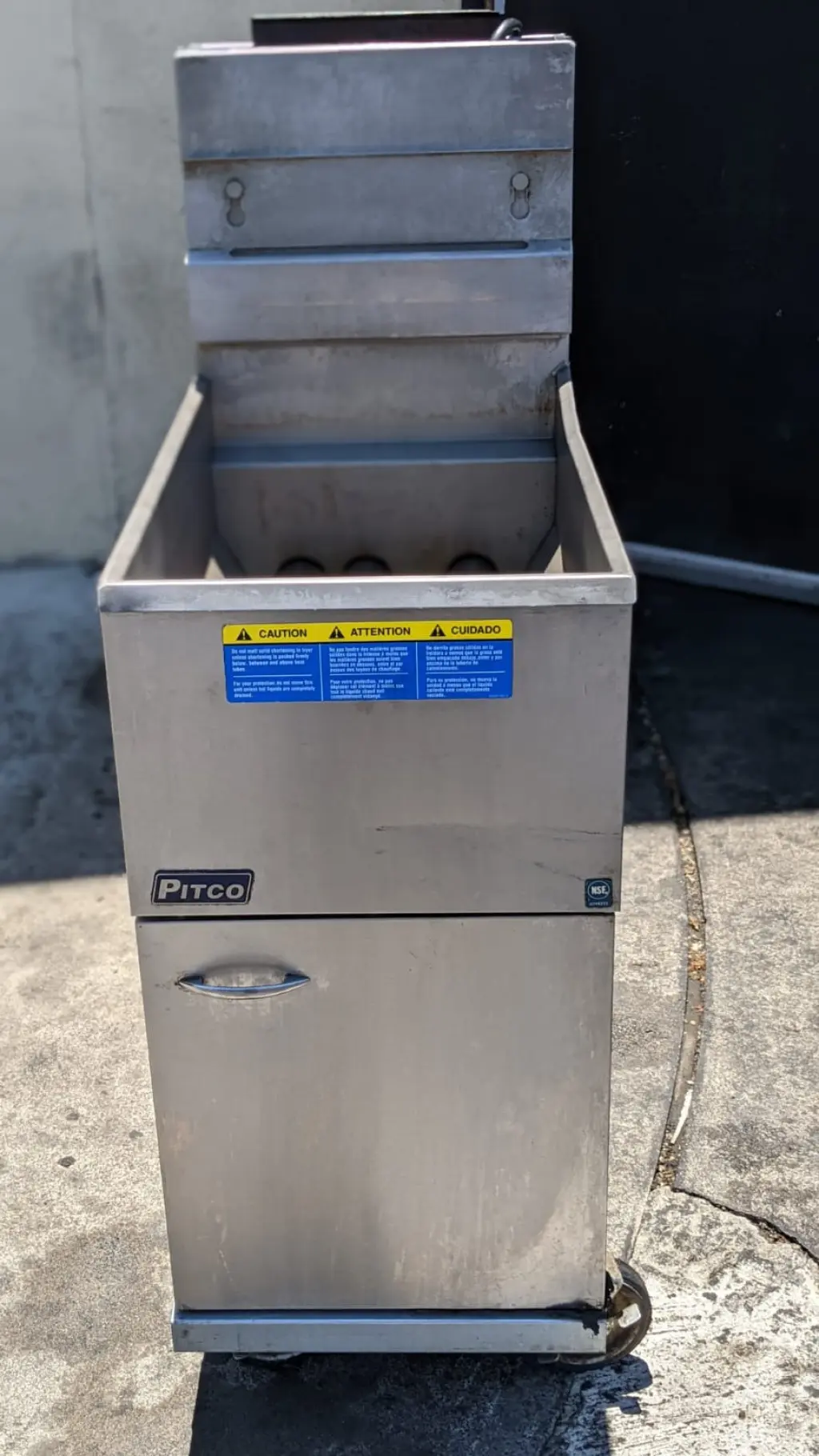FREIDORA COMERCIAL DE GAS PROPANO