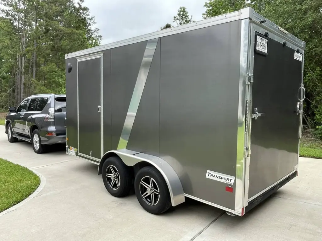 2022 Haulmark Transport 7 x 14 Cargo Enclosed Trailer