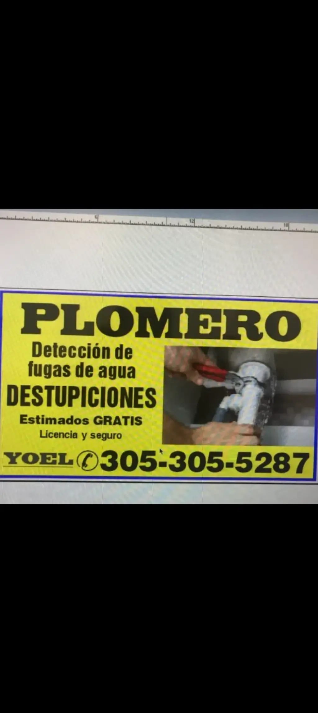 Reparaciónes de plomería 24/7