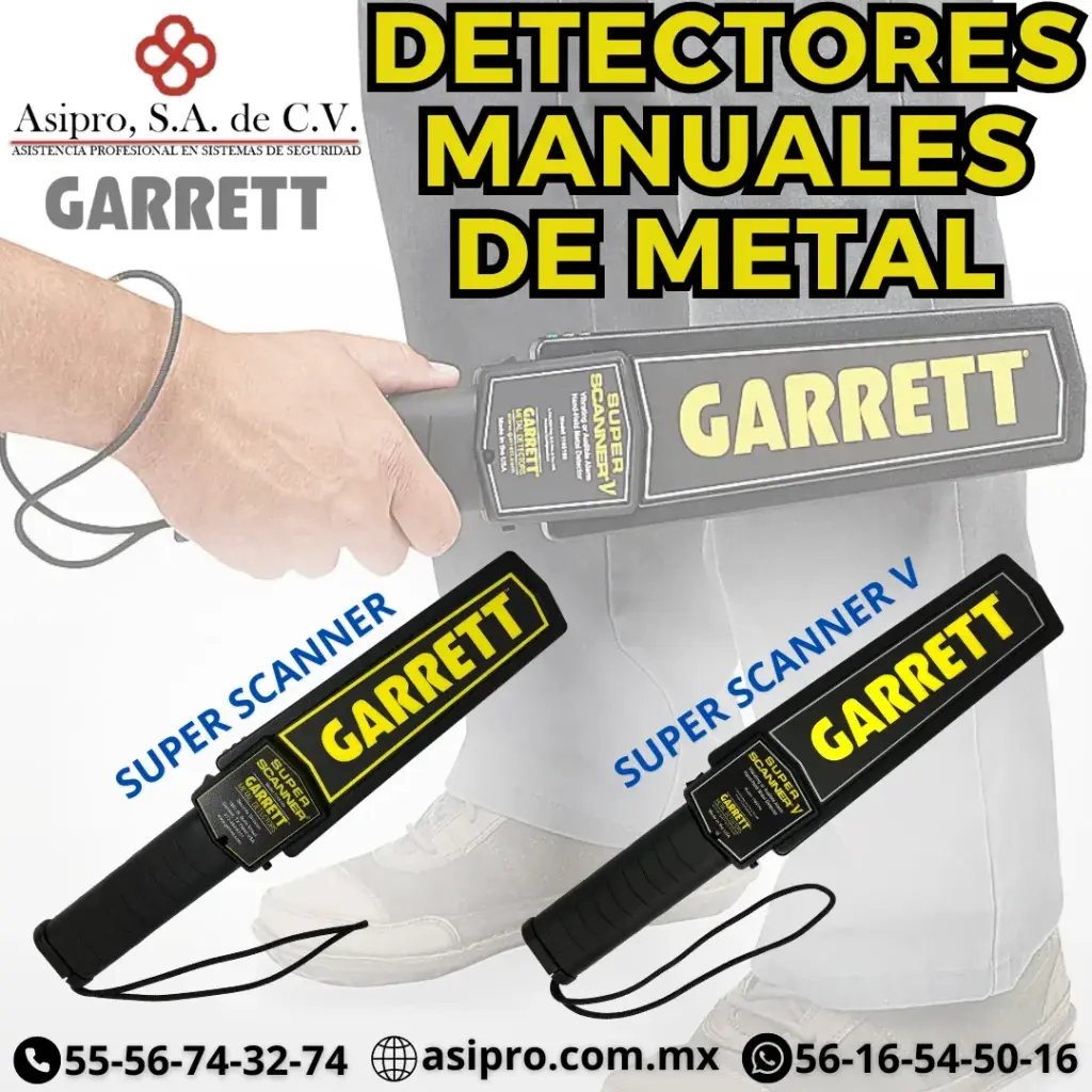 Detector de metales Super scanner V