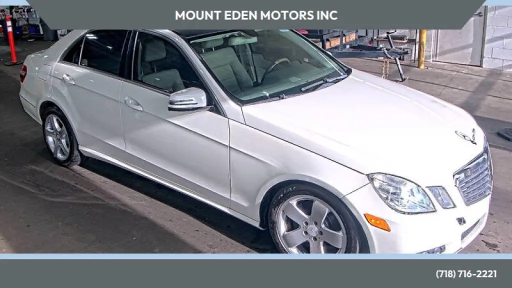 2010 Mercedes-Benz E-Class E 350 Sport 4MATIC