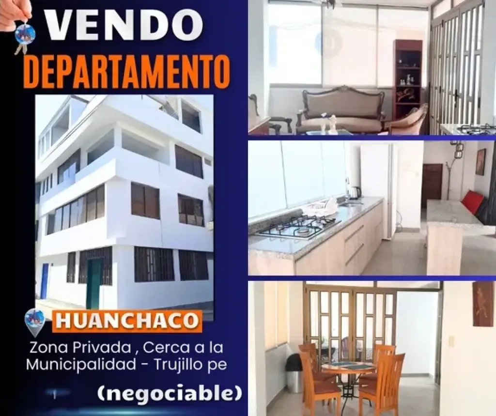 Vendo Departamento huanchaco