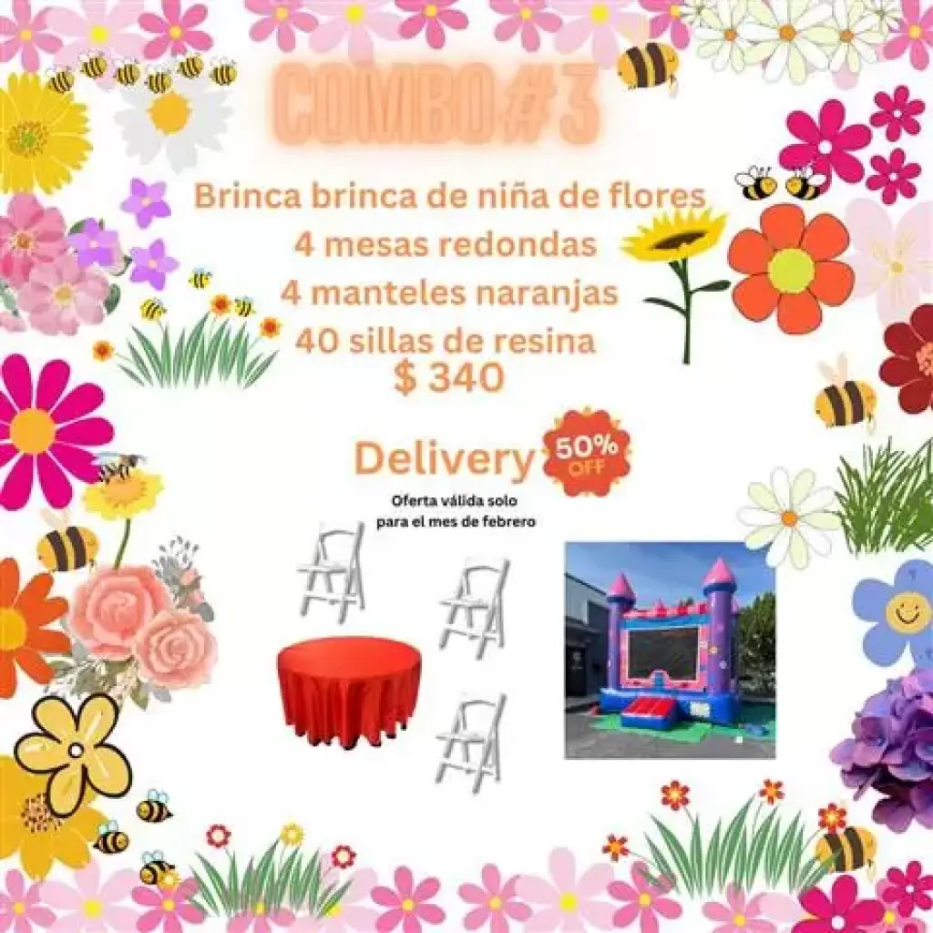 Renta de articulos de Fiesta