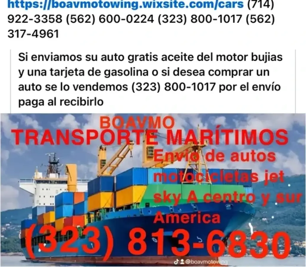 ENVIOS MARÍTIMO