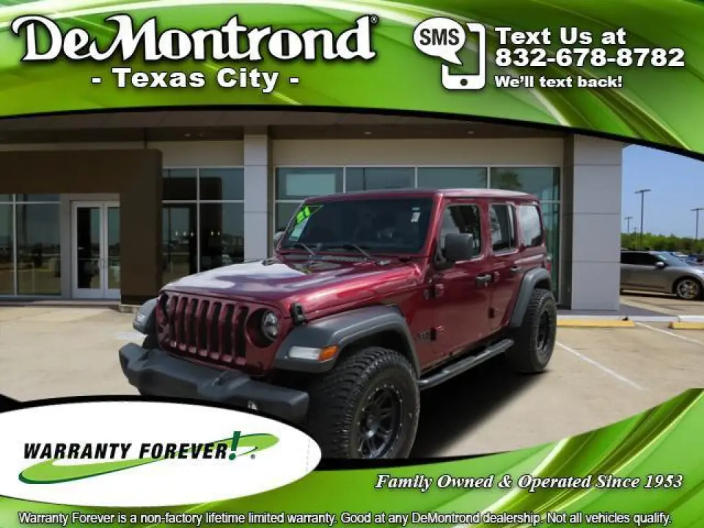 Jeep Wrangler Unlimited 2021 4x4 Sport 4dr SUV