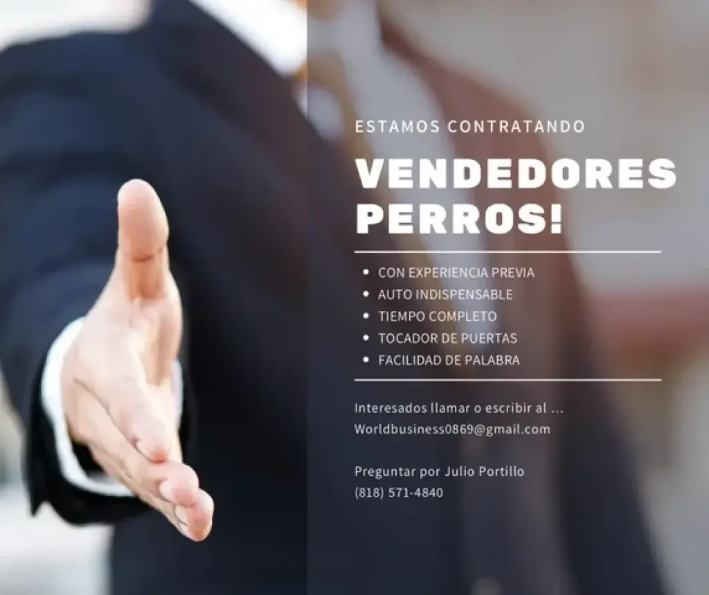 Vendedores perros