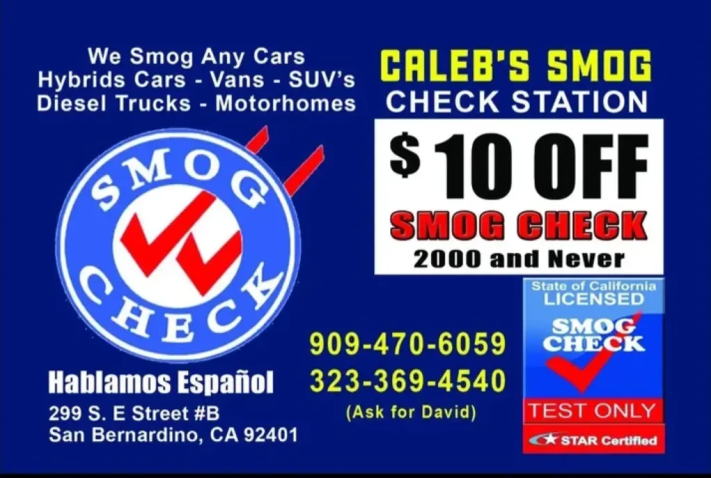 SMOG CHECK STATION