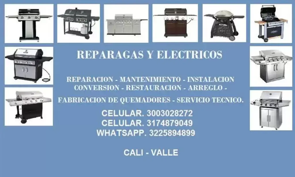 reparacion de asadores a gas