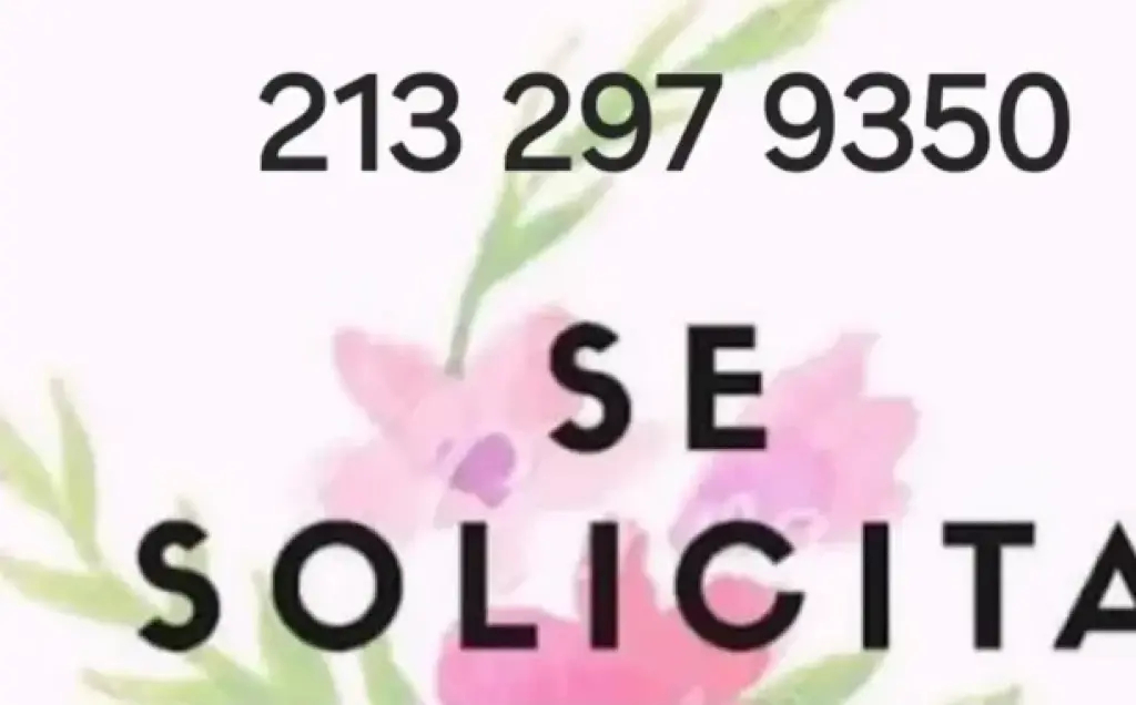Se solicitan meseras