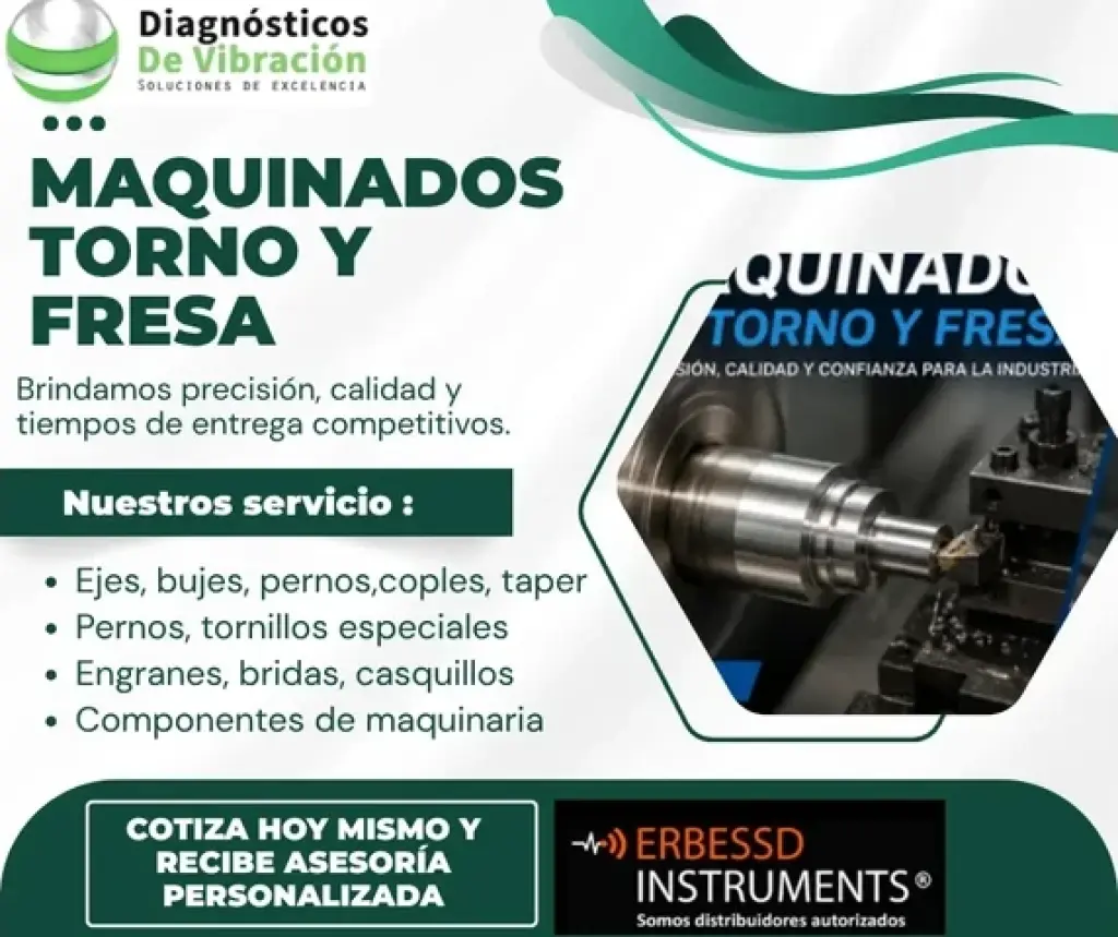Maquinados en torno y fresa