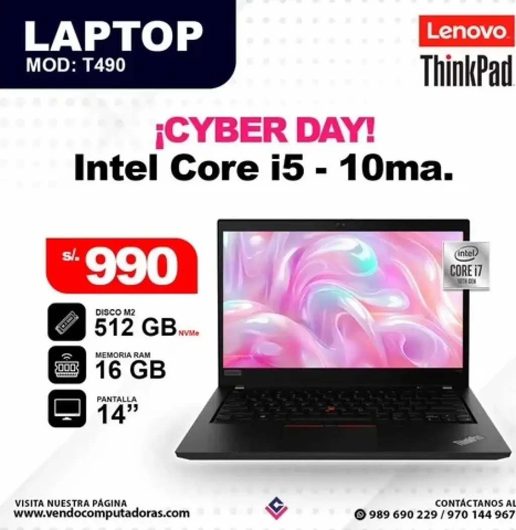 Laptop Intel Core i5 - 10ma