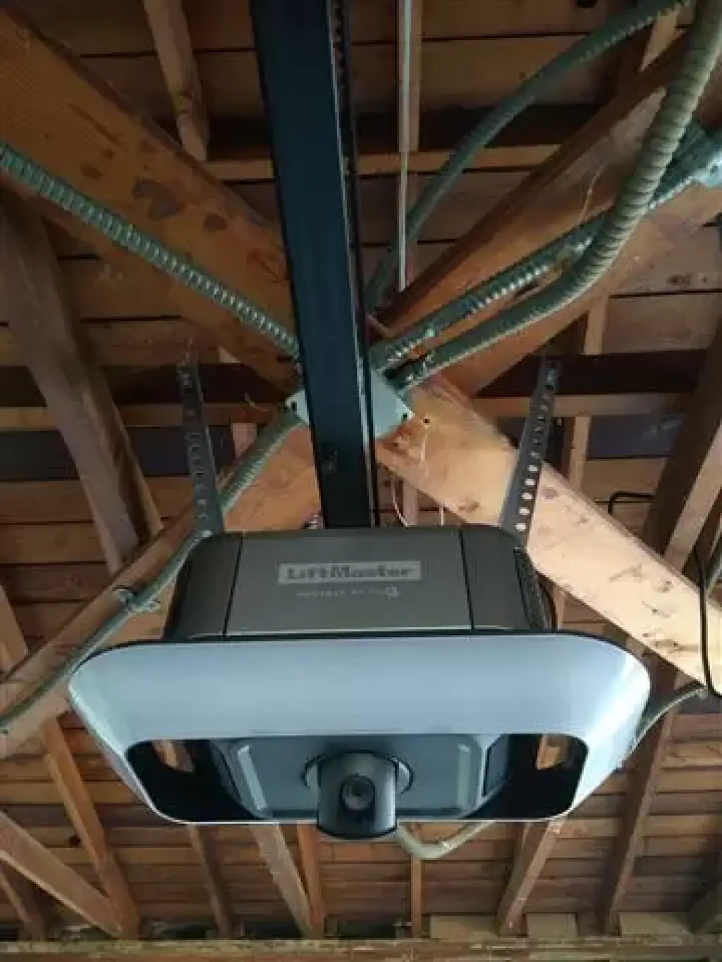 Smart home garage door opener