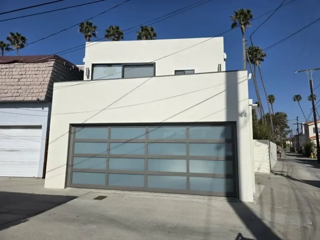 Bronze Full Glass View Garage