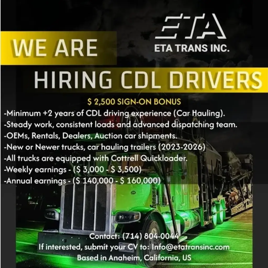 Hiring a CDL car hauler