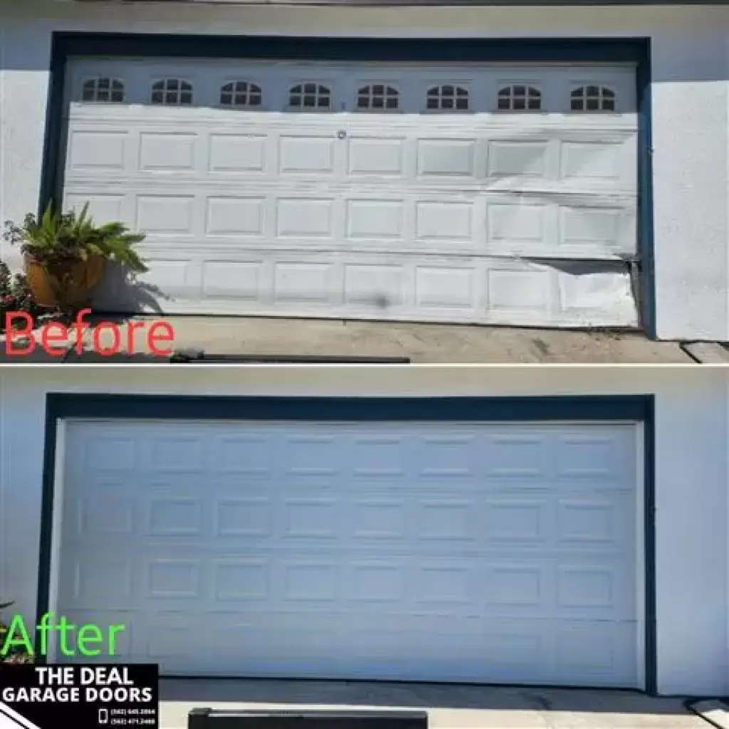Insulated Garage door / puerta