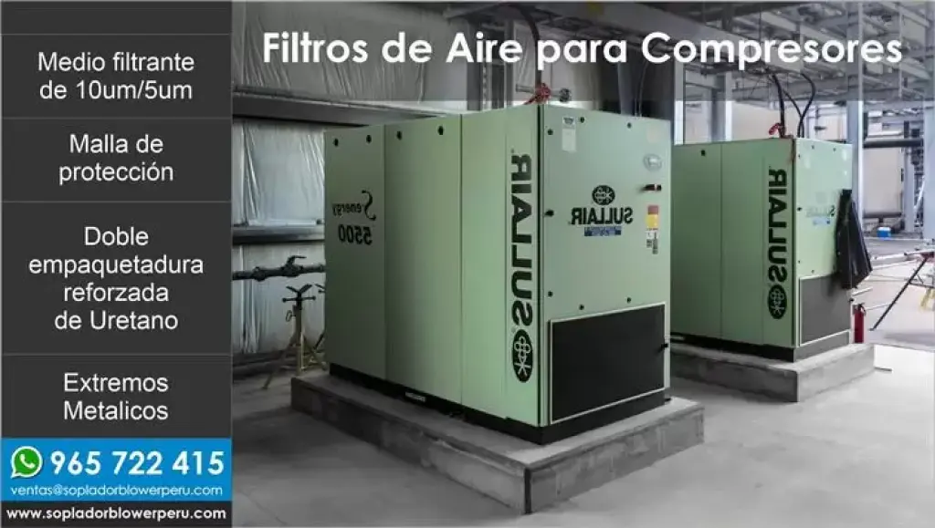 FILTROS DE AIRE PARA SOPLADOR
