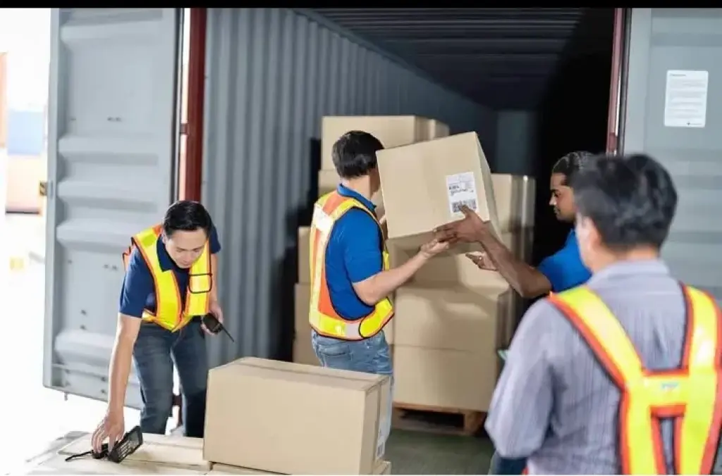 Carga y Descarga containers