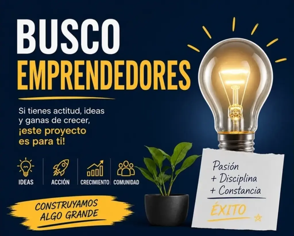 Busco emprendedores