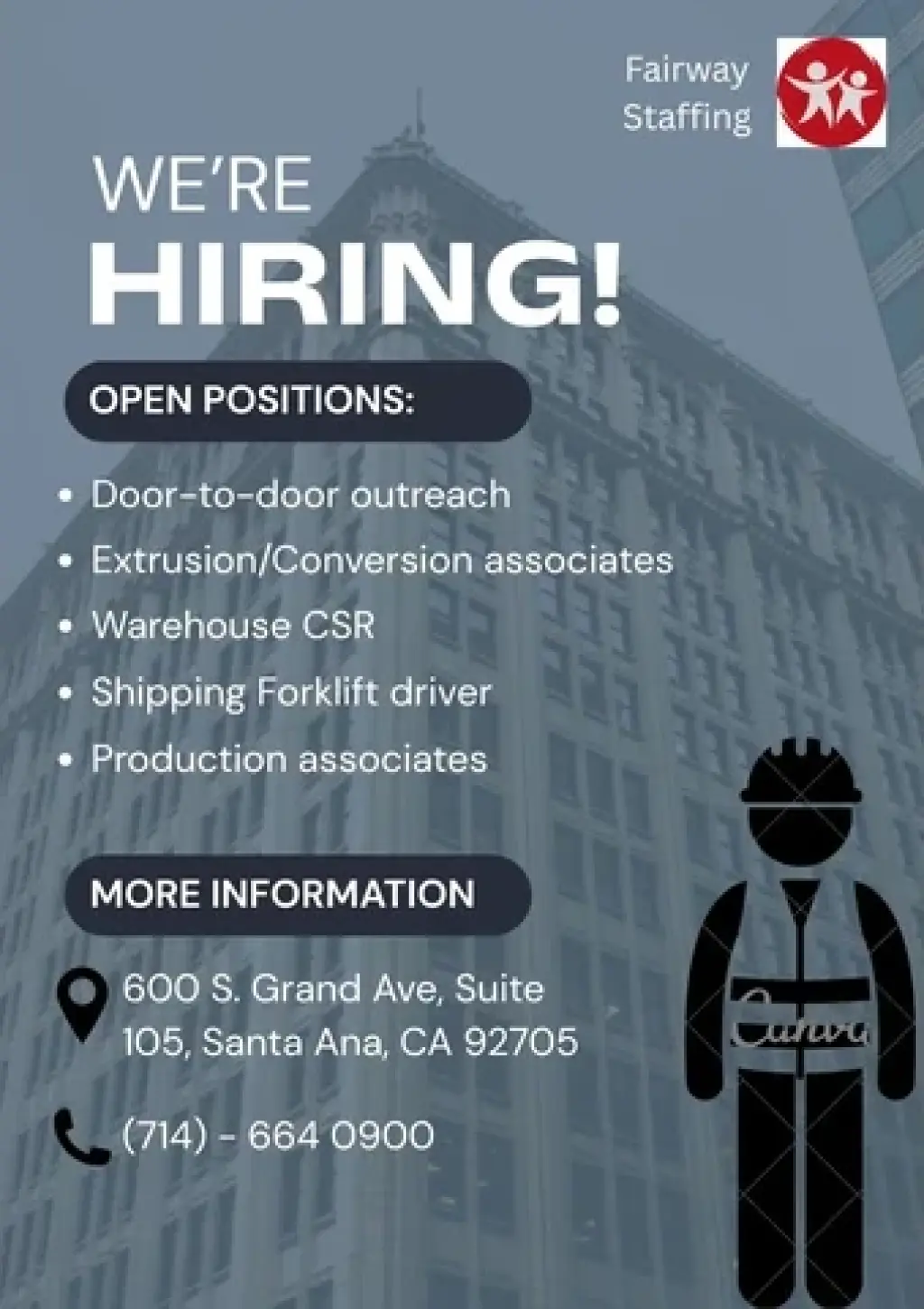 Hiring in the OC area