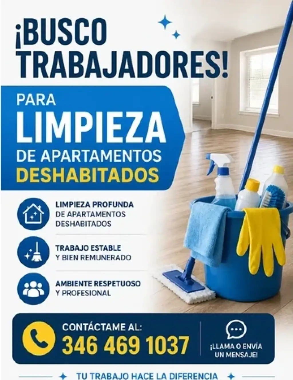 TRABAJO DE LIMPIEZA