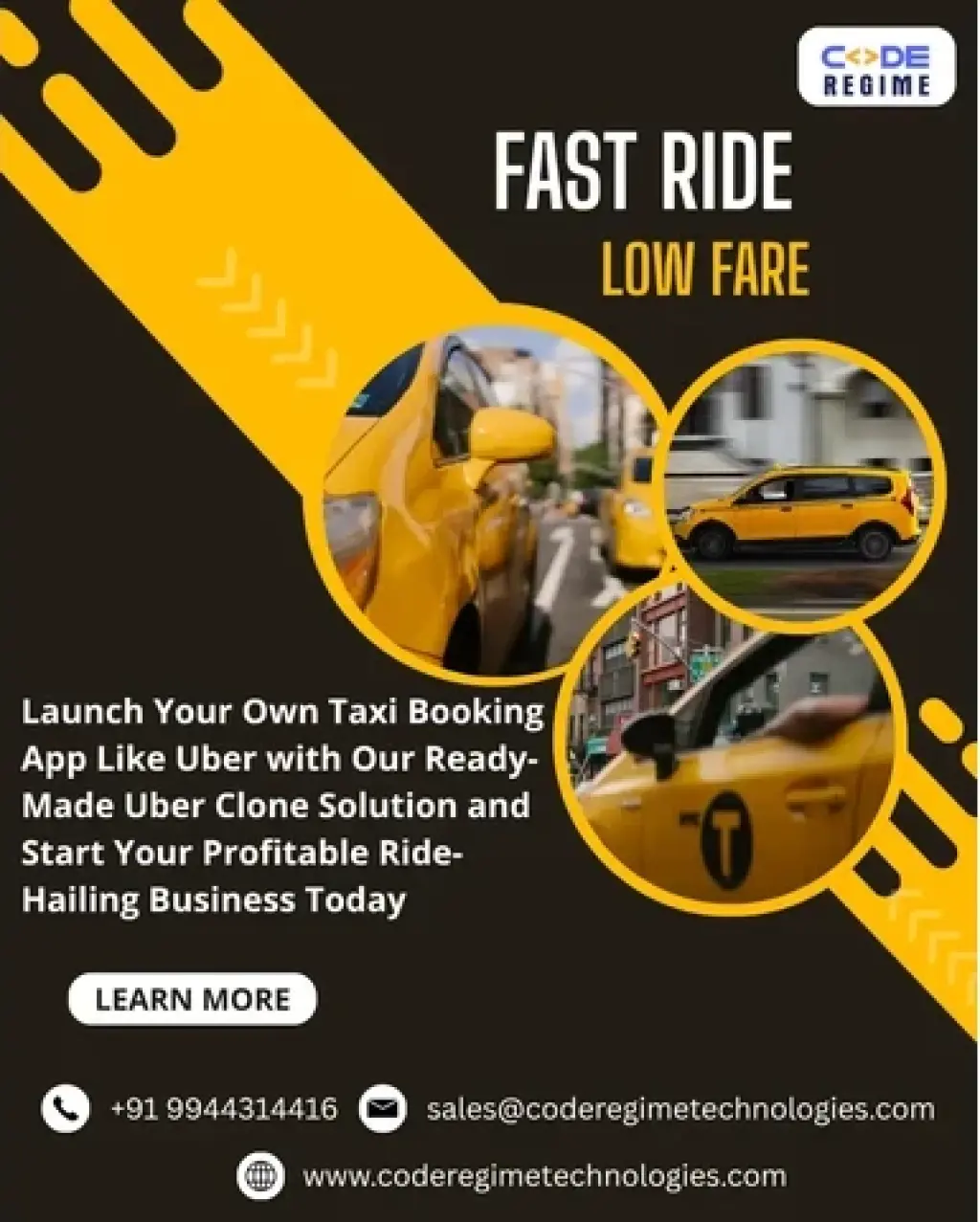 Launch Your  Taxi Booking App