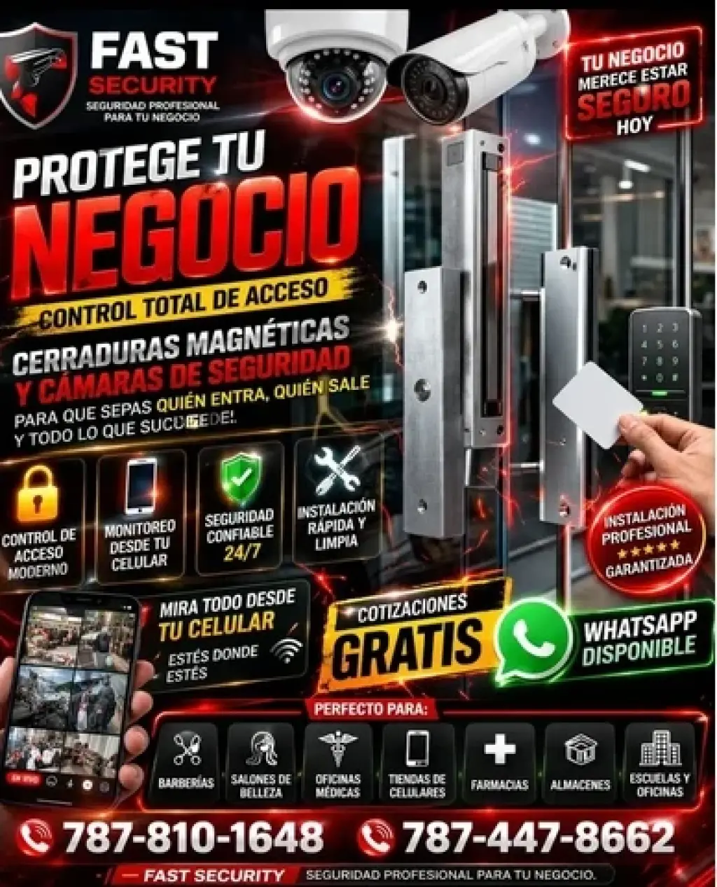 Protege con Fast Security.