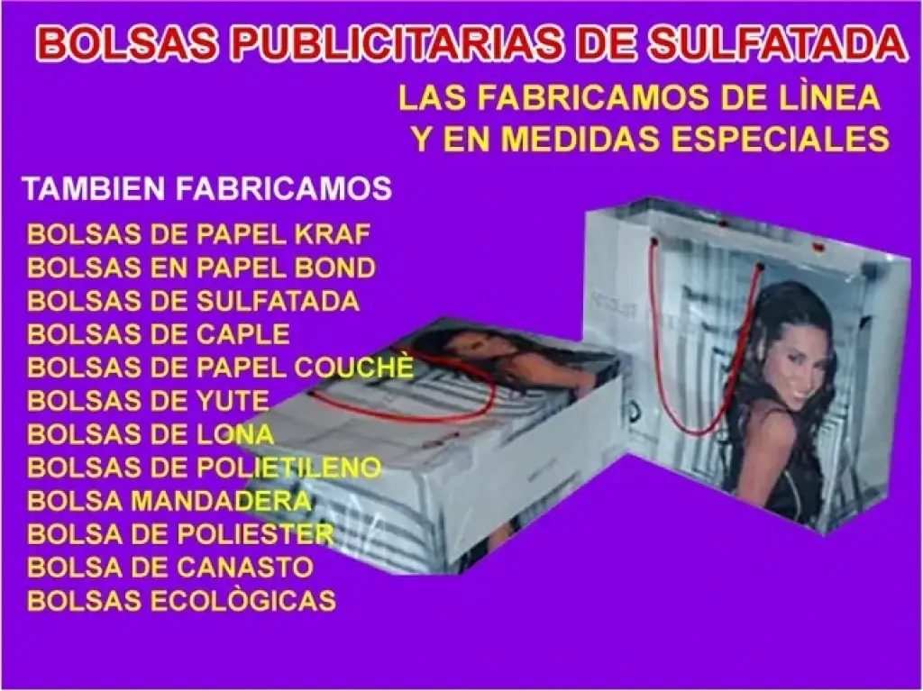 BOLSAS PROMOCIONALES IMPRESAS