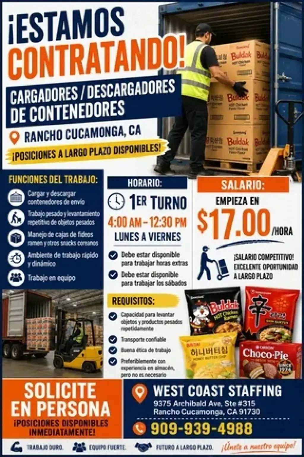 DESCARGANDO CAMIONES