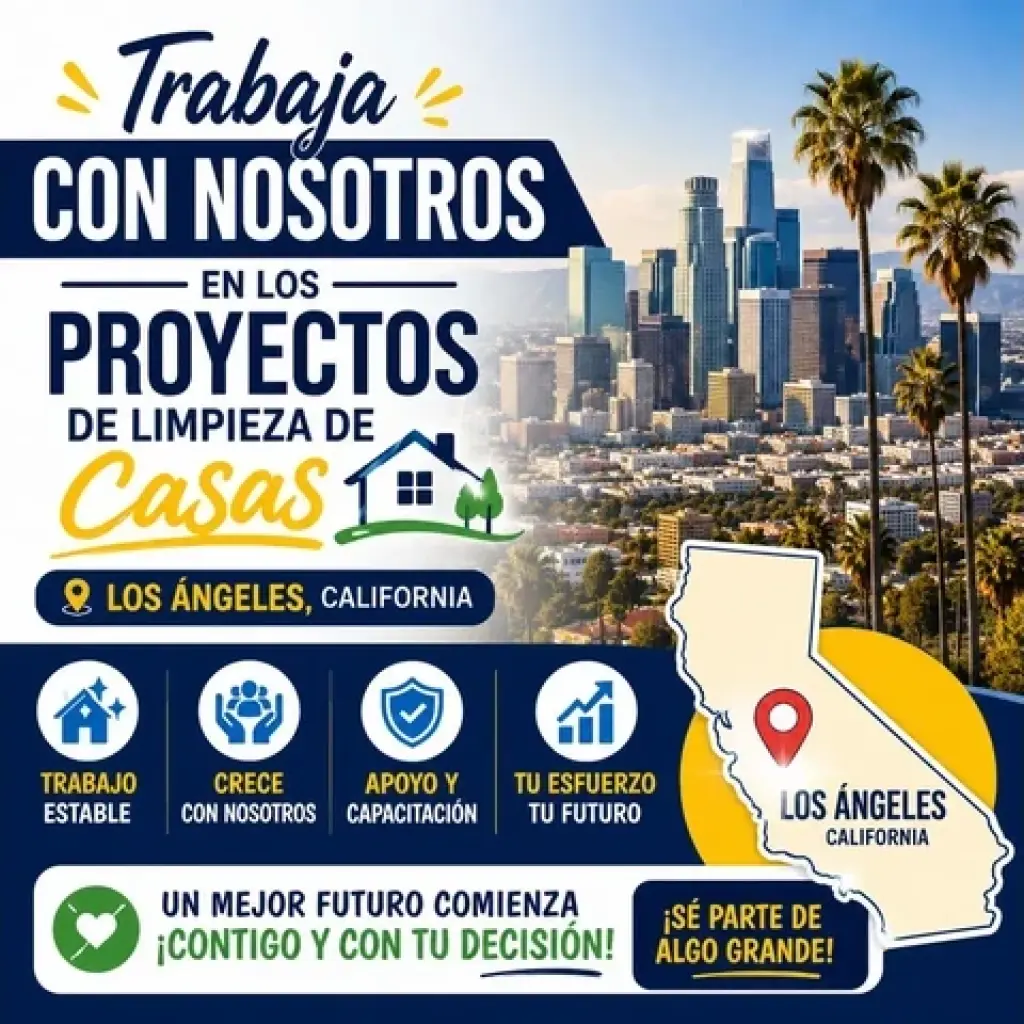 SI BUSCA TRABAJO DE LIMPIEZA