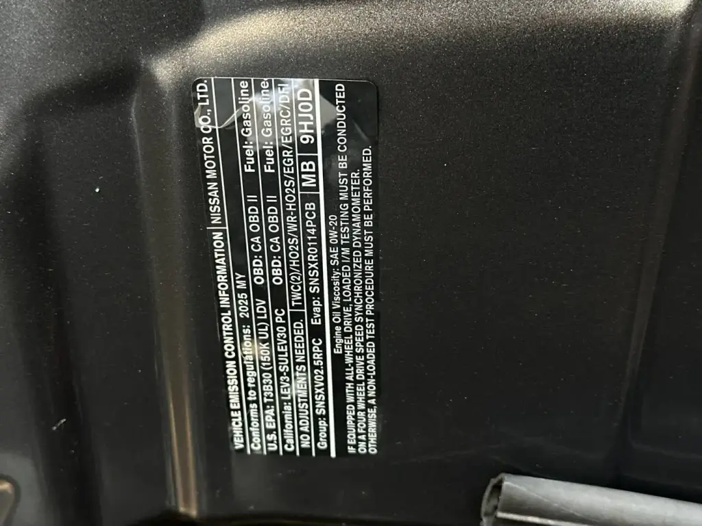 Nissan Altima 2025 2.5 S 4dr Sedan