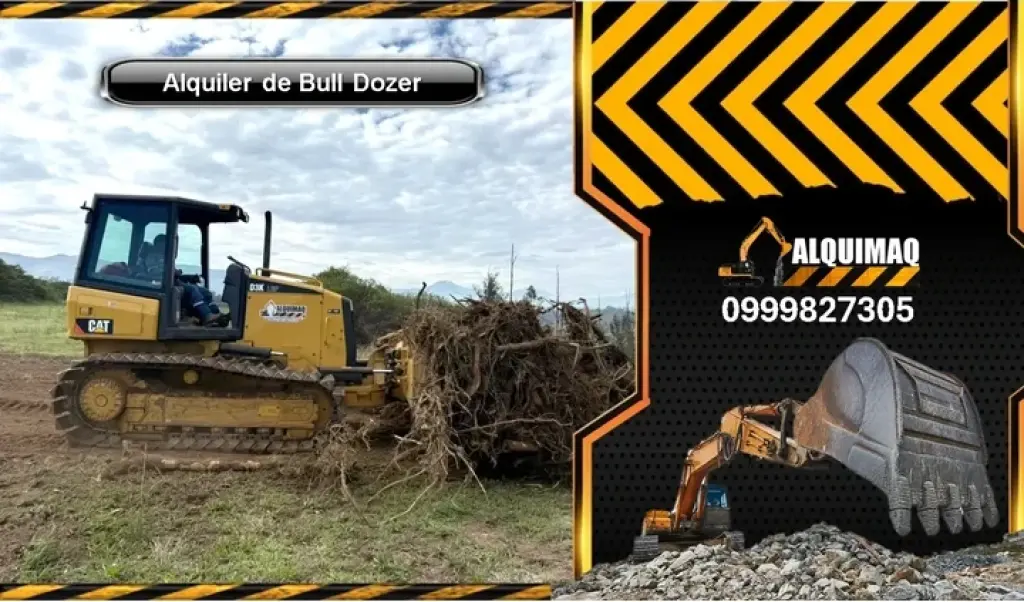 Bull Dozer, Excavadoras.