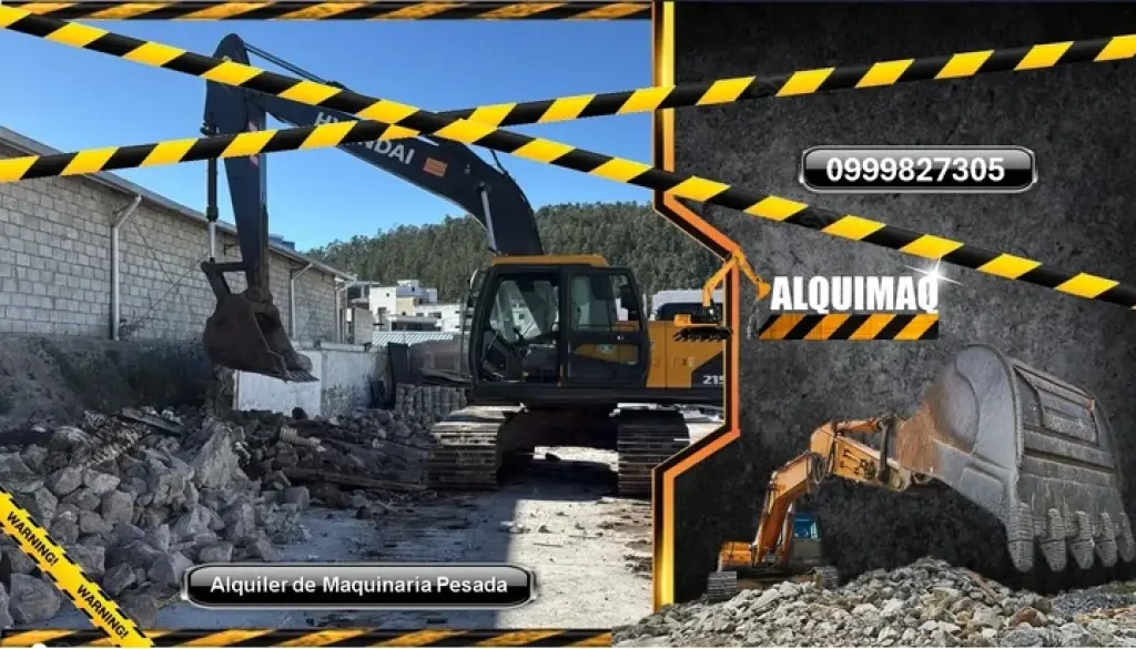Alquiler de Excavadora, Rampas