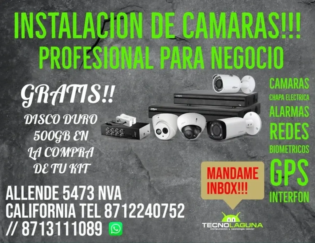 Camaras de seguridad