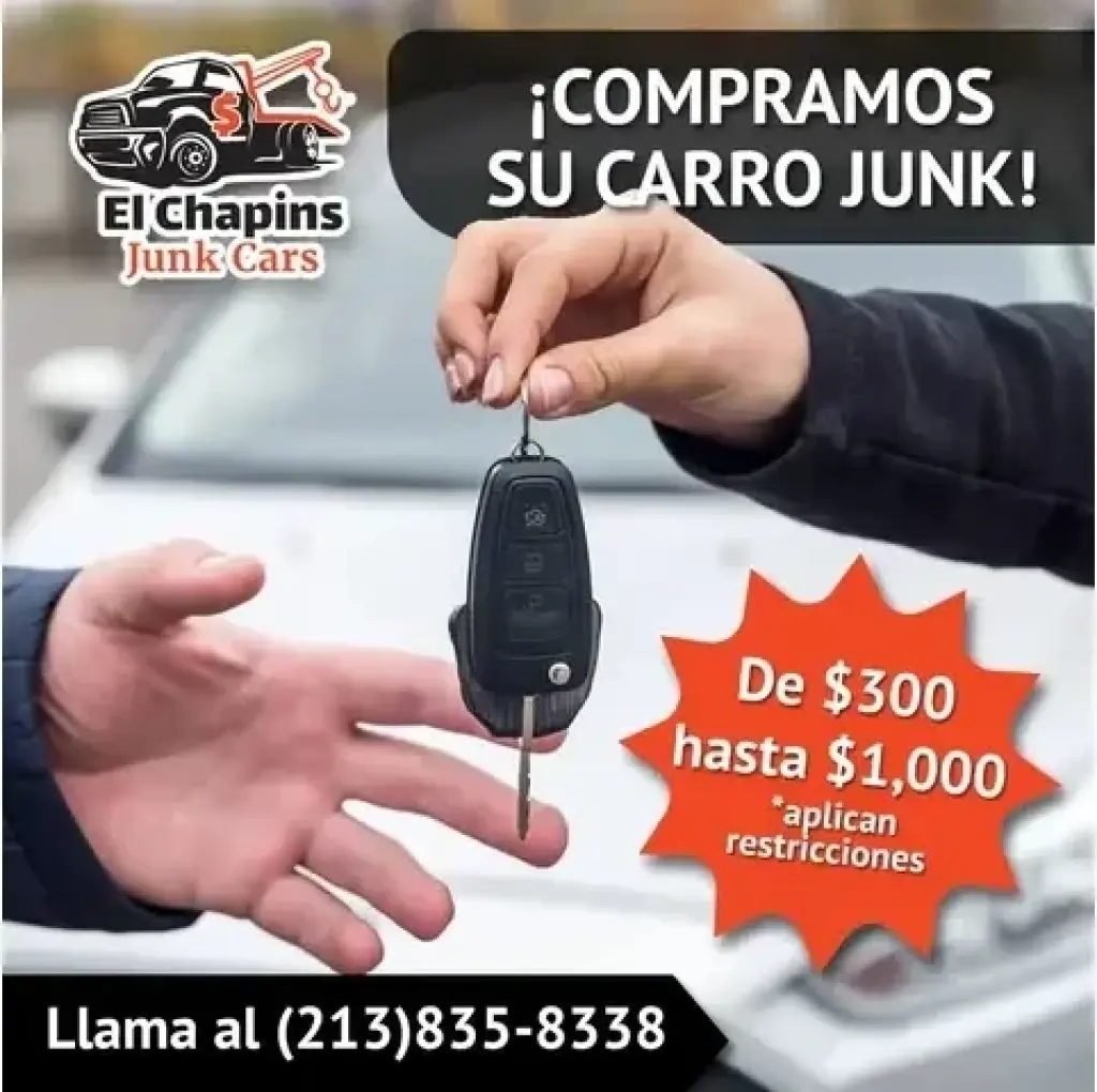 Hasta $1000 por su carro viejo