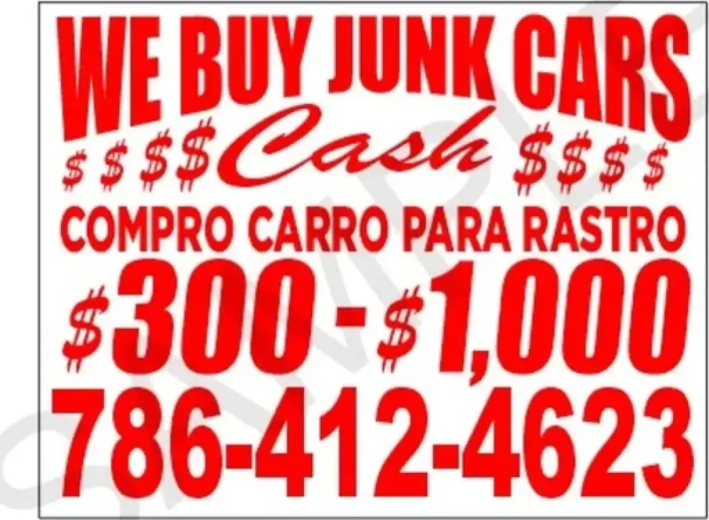 COMPRO JUNK CARS HISLEAH
