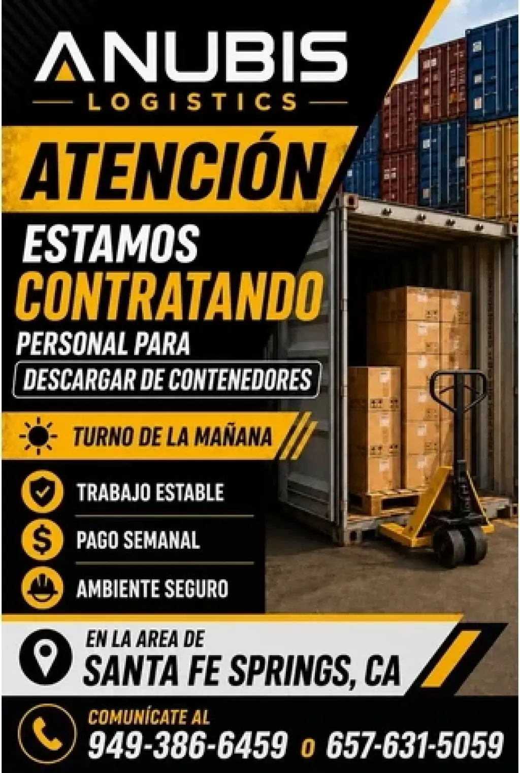 EMPRESA DE LOGISTICA EN CA