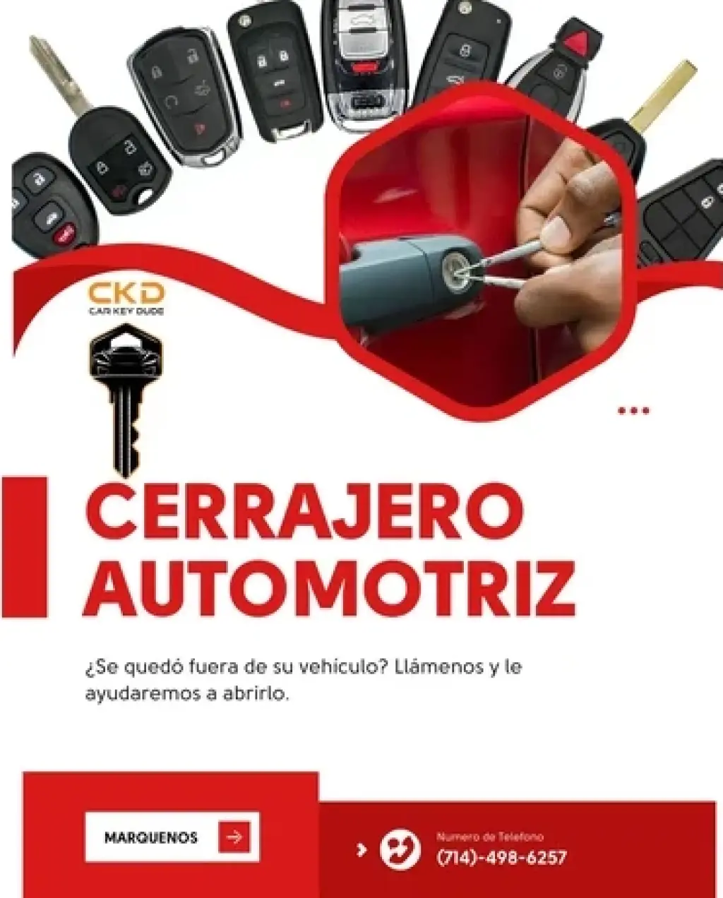 Necesita abrir su auto?