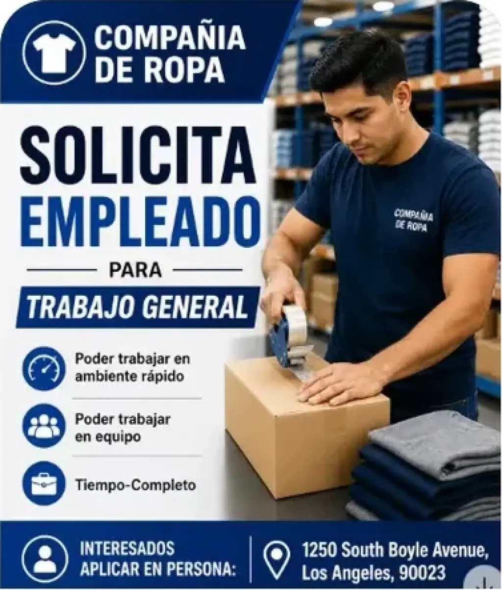 TRABAJADOR EN GENERAL📍