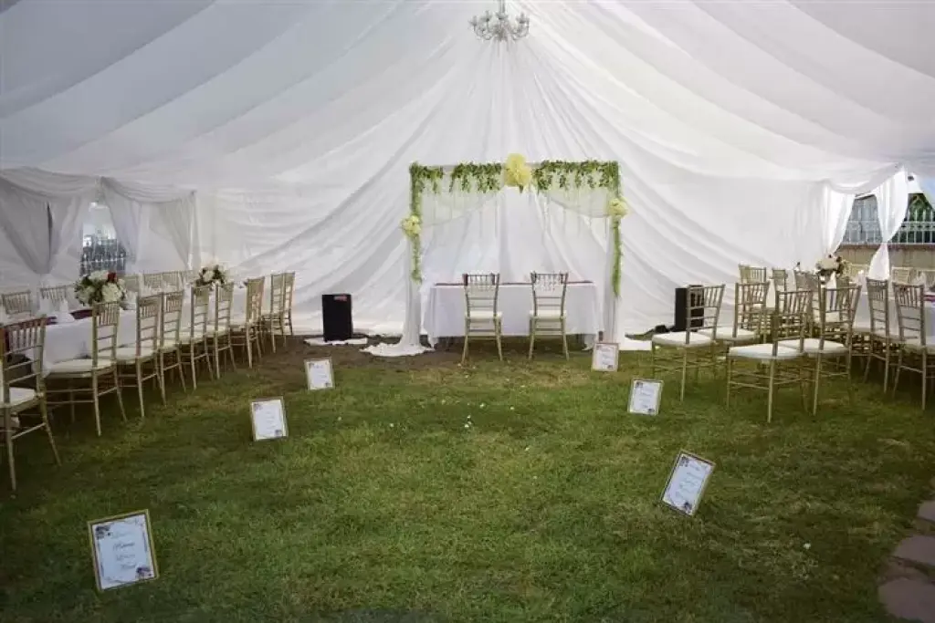 Carpas con draping m